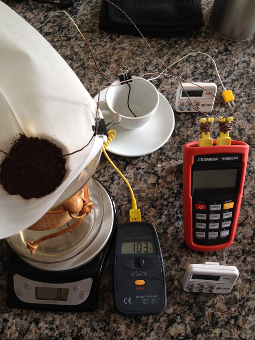 brew temps setup